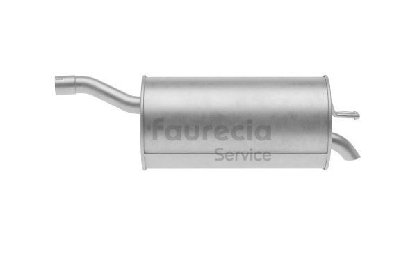 Kjøp Bakre eksospotte av Faurecia FS25457 til den lave prisen 1418,40 NOK
