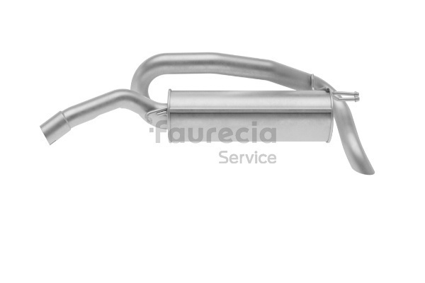Kjøp Bakre eksospotte av Faurecia FS25551 til den lave prisen 2025,32 NOK