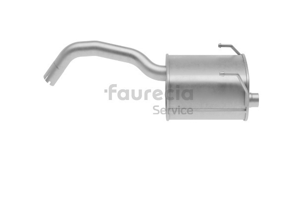 Kjøp Bakre eksospotte av Faurecia FS25657 til den lave prisen 1412,77 NOK