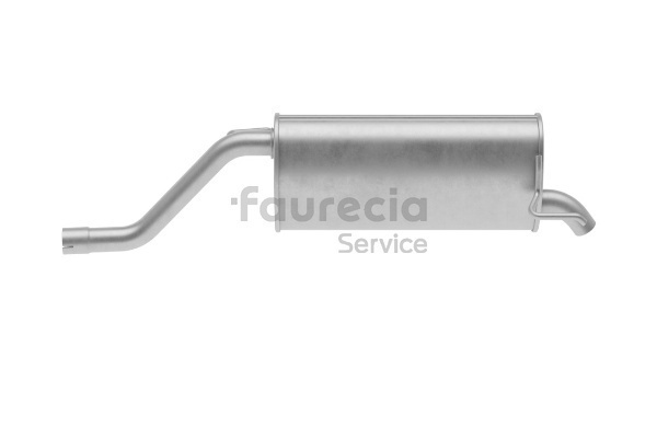 Kjøp Bakre eksospotte av Faurecia FS25770 til den lave prisen 1674,69 NOK