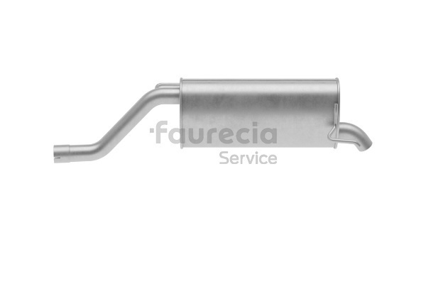 Kjøp Bakre eksospotte av Faurecia FS25780 til den lave prisen 1733,35 NOK