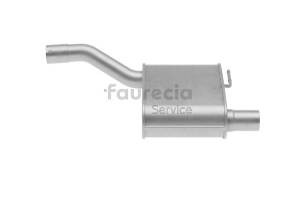 Kjøp Bakre eksospotte av Faurecia FS30681 til den lave prisen 1455,07 NOK