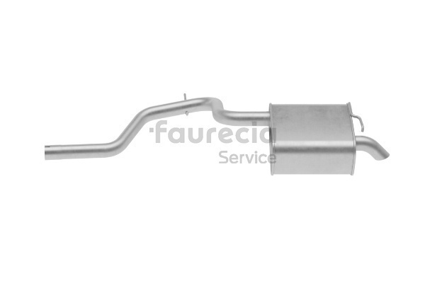 Kjøp Bakre eksospotte av Faurecia FS30717 til den lave prisen 2047,63 NOK