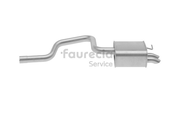 Kjøp Bakre eksospotte av Faurecia FS30738 til den lave prisen 1508,73 NOK