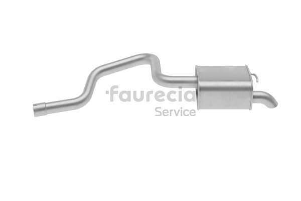 Kjøp Bakre eksospotte av Faurecia FS30744 til den lave prisen 1898,36 NOK