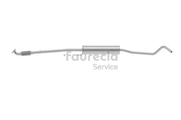 Mittelschalldämpfer von Faurecia