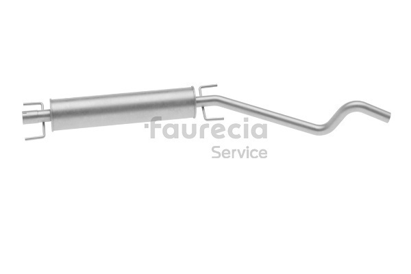 Mittelschalldämpfer von Faurecia
