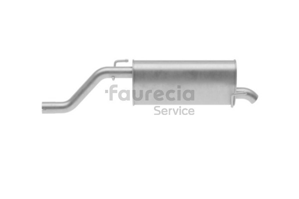 Endschalldämpfer von Faurecia