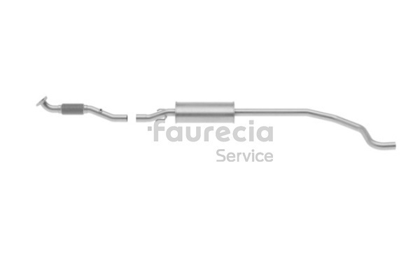 Köp Främre ljuddämpare av Faurecia FS40865 till det låga priset 2334,85 kr