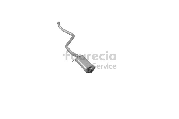 Mittelschalldämpfer für PEUGEOT von Faurecia