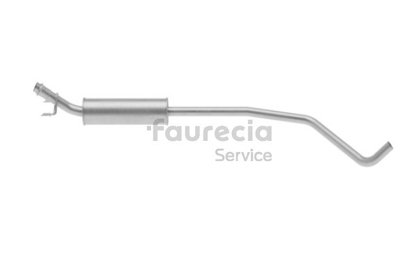 Vorschalldämpfer FS45232 CITROËN DS4 von Faurecia