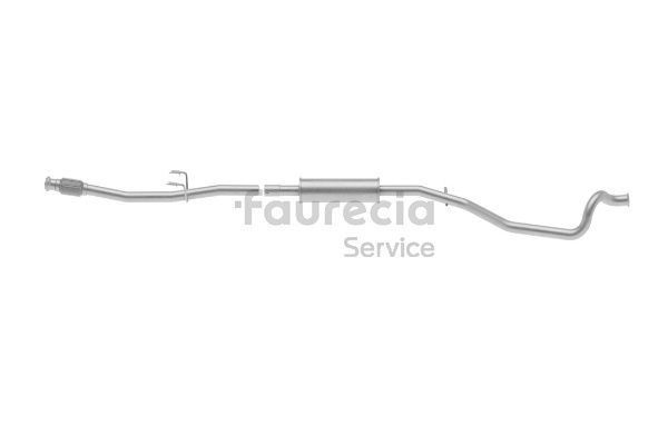 Køb Forreste lyddæmper af Faurecia FS45416 til den lave pris 1467,37 DKK