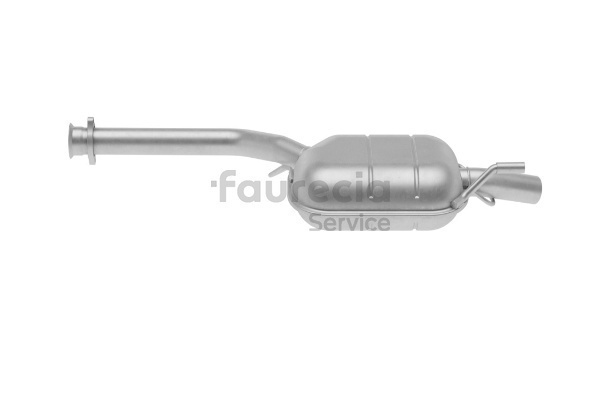 Mittelschalldämpfer für MERCEDES-BENZ von Faurecia
