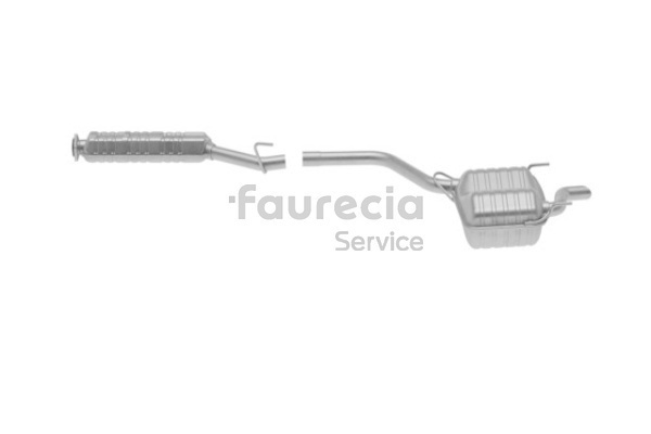 Endschalldämpfer FS50092 von Faurecia günstig für 274,26 € online kaufen