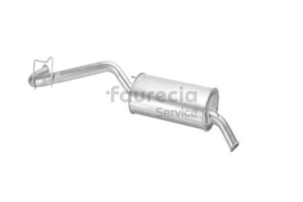 Endschalldämpfer FS55038 von Faurecia günstig für 118,17 € online kaufen