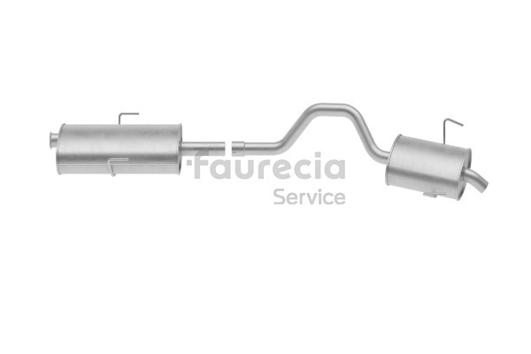 Endschalldämpfer für RENAULT von Faurecia