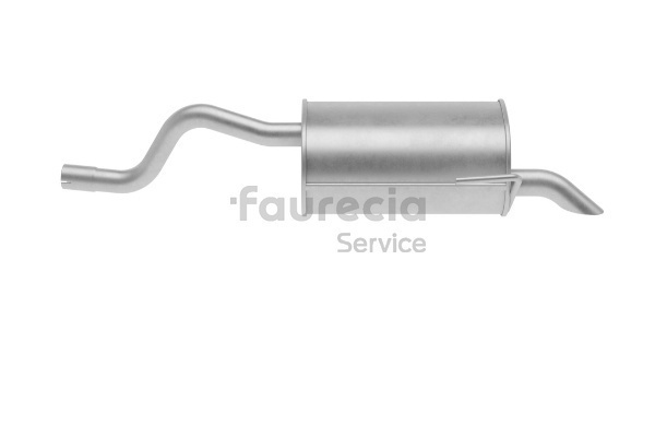 Endschalldämpfer FS55433 von Faurecia günstig für 123,46 € online kaufen