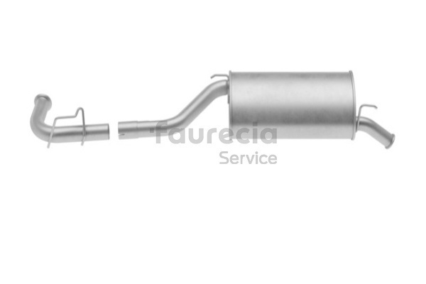 Endschalldämpfer FS55458 von Faurecia günstig für 111,97 € online kaufen