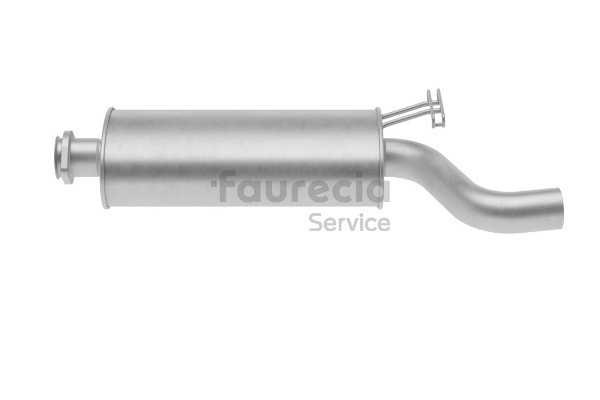 Endschalldämpfer von Faurecia FS58004