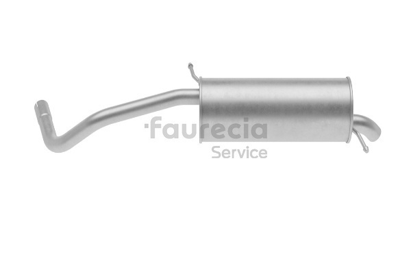 VOLKSWAGEN Endschalldämpfer von Faurecia
