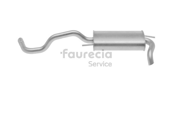 VOLKSWAGEN Endschalldämpfer von Faurecia