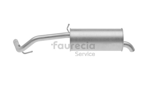 Endschalldämpfer von Faurecia FS80357