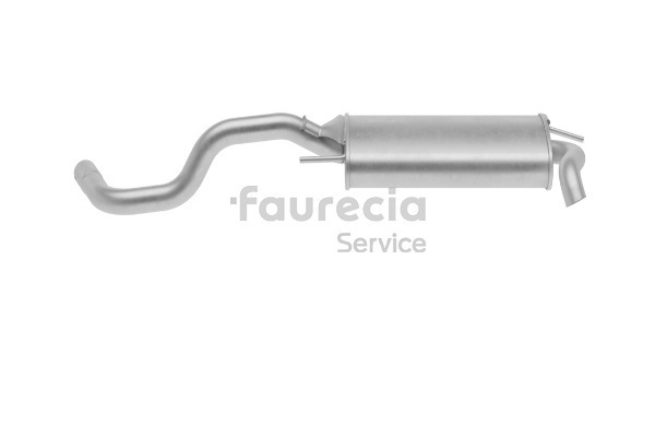 VOLKSWAGEN Endschalldämpfer von Faurecia