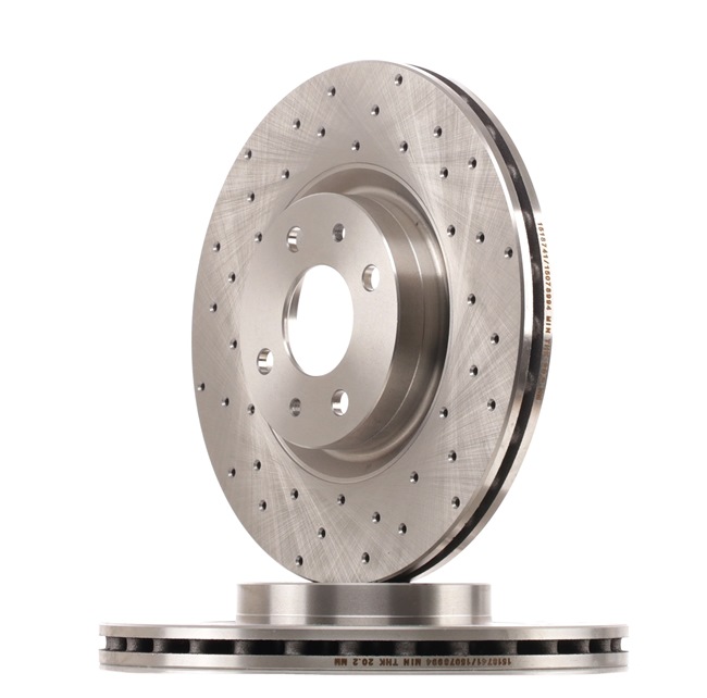 Bremsscheibe für ABARTH von RIDEX