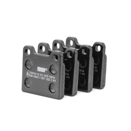 Acquista Kit pastiglie freni da FERODO FDB704 a buon mercato per soli 20,63 €