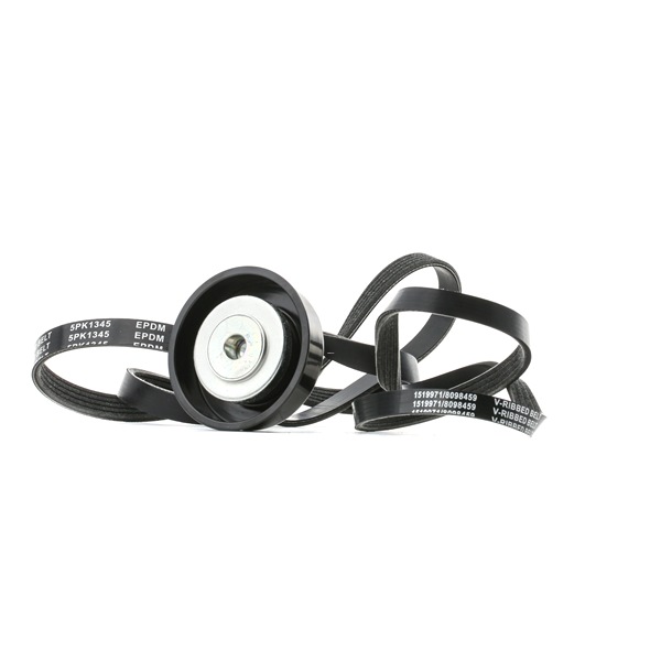 Achetez des Jeu de courroies trapézoïdales à nervures RIDEX 542R0489 à prix pour 44,42 €