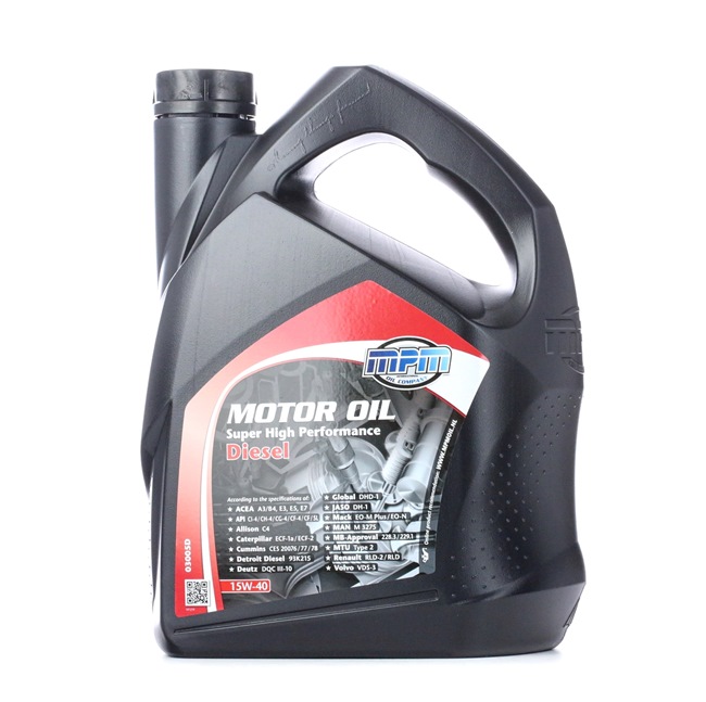 Comprar Aceite de motor de MPM 03005D a bajo precio de 105,12 €