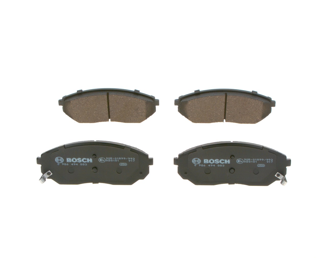 Bremsbeläge 0 986 494 883 von BOSCH günstig für 42,10 € online kaufen