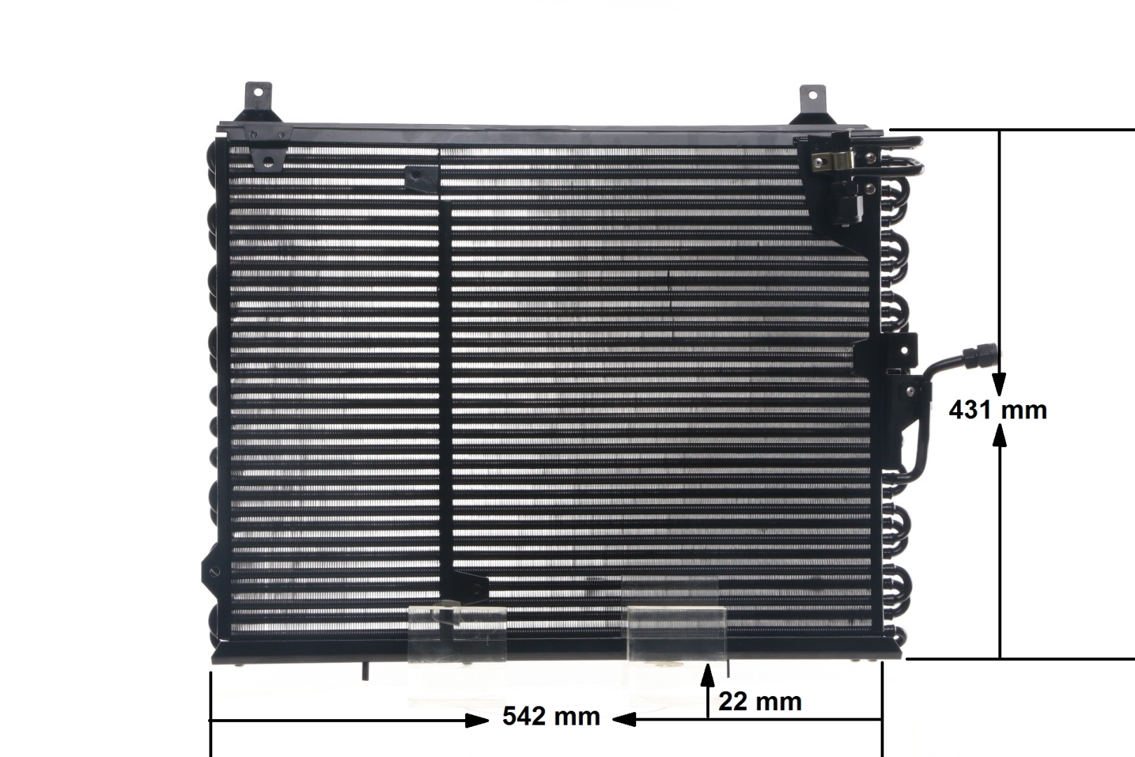 Köp Kondensor, klimatanläggning av MAHLE ORIGINAL AC 150 000S till det låga priset 1866,06 kr