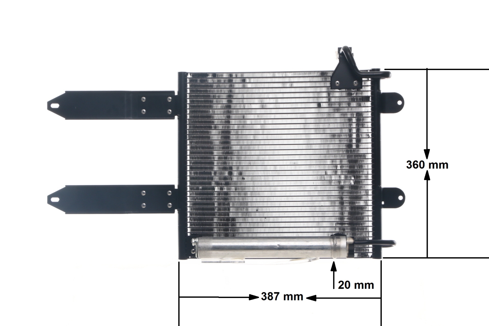 Klimakondensator von MAHLE ORIGINAL AC 286 000S