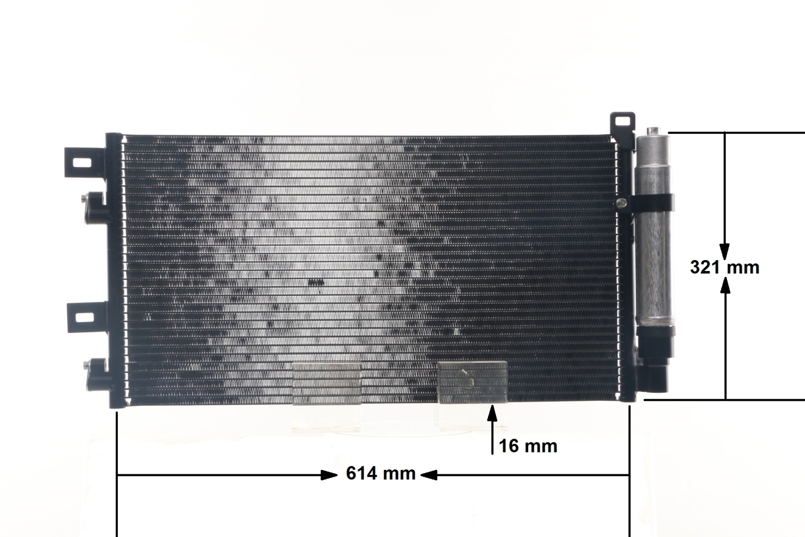 Klimakondensator von MAHLE ORIGINAL AC 312 001S