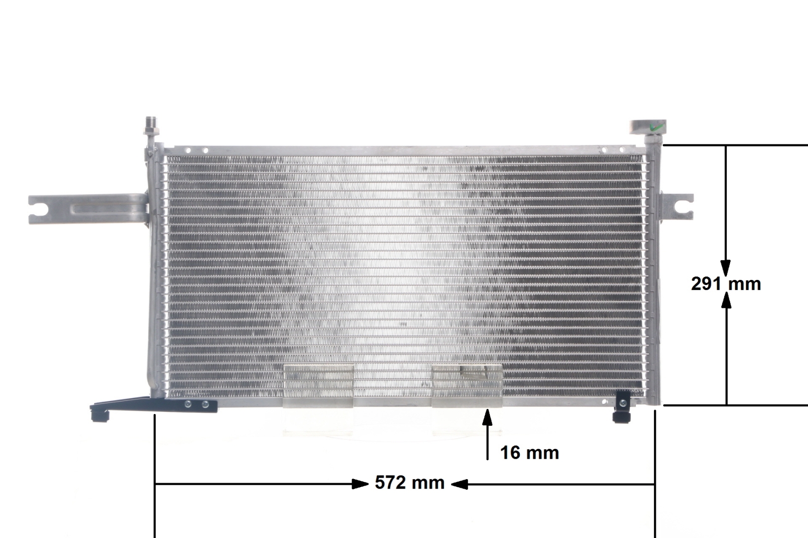 Köp Kondensor, klimatanläggning av MAHLE ORIGINAL AC 319 000S till det låga priset 1176,05 kr