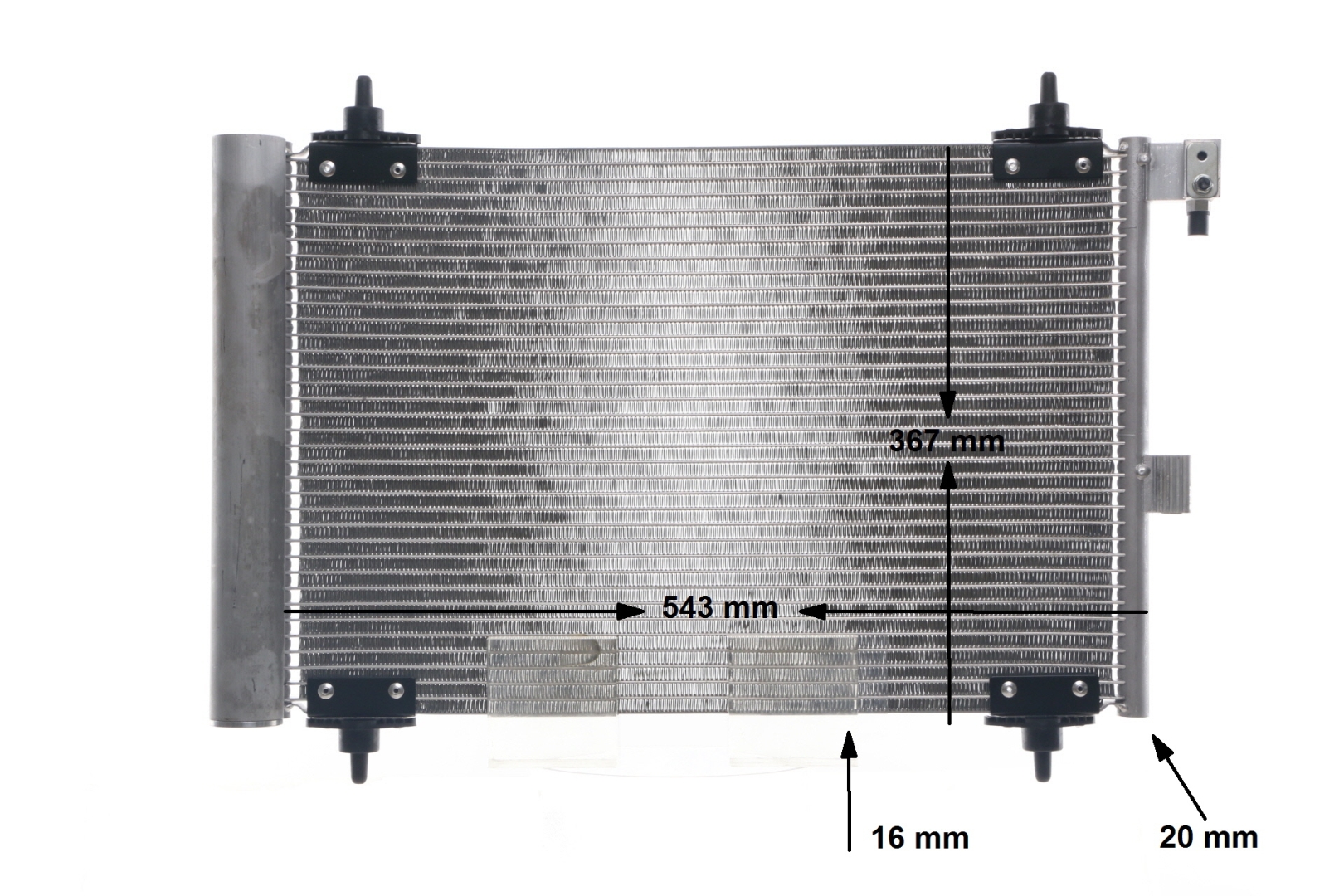 Köp Kondensor, klimatanläggning av MAHLE ORIGINAL AC 350 000S till det låga priset 1134,35 kr
