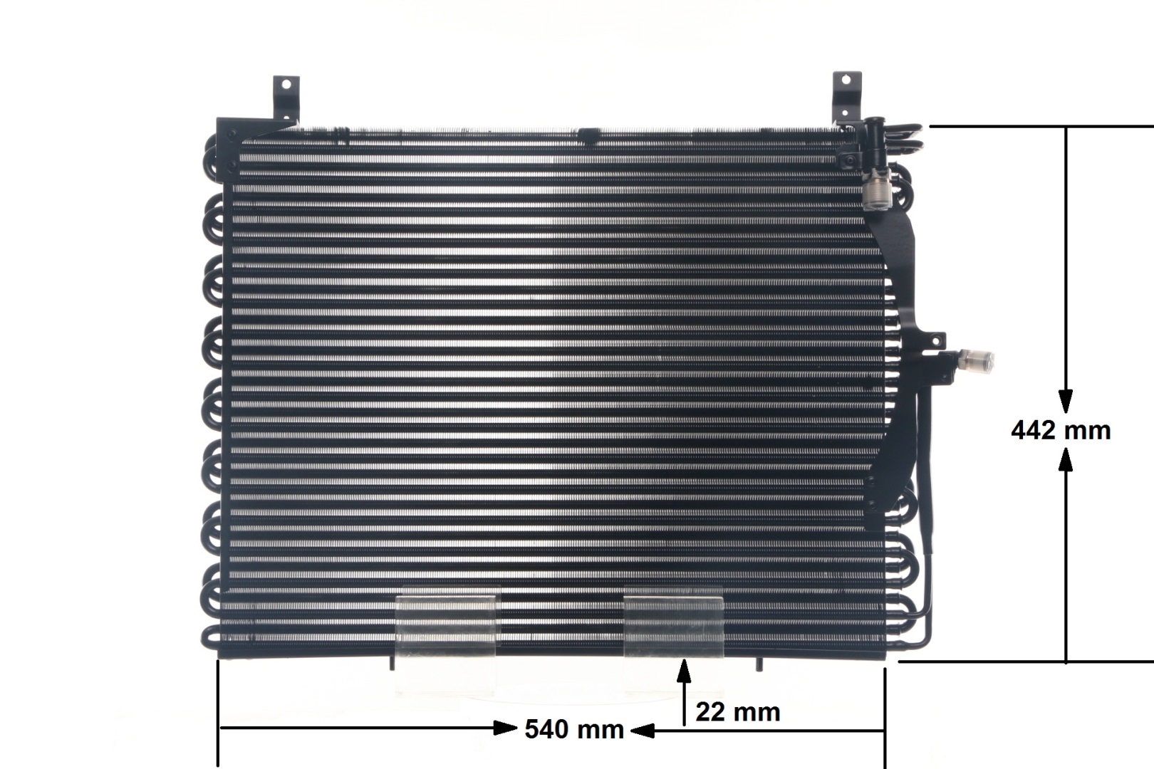 Köp Kondensor, klimatanläggning av MAHLE ORIGINAL AC 357 000S till det låga priset 1658,87 kr