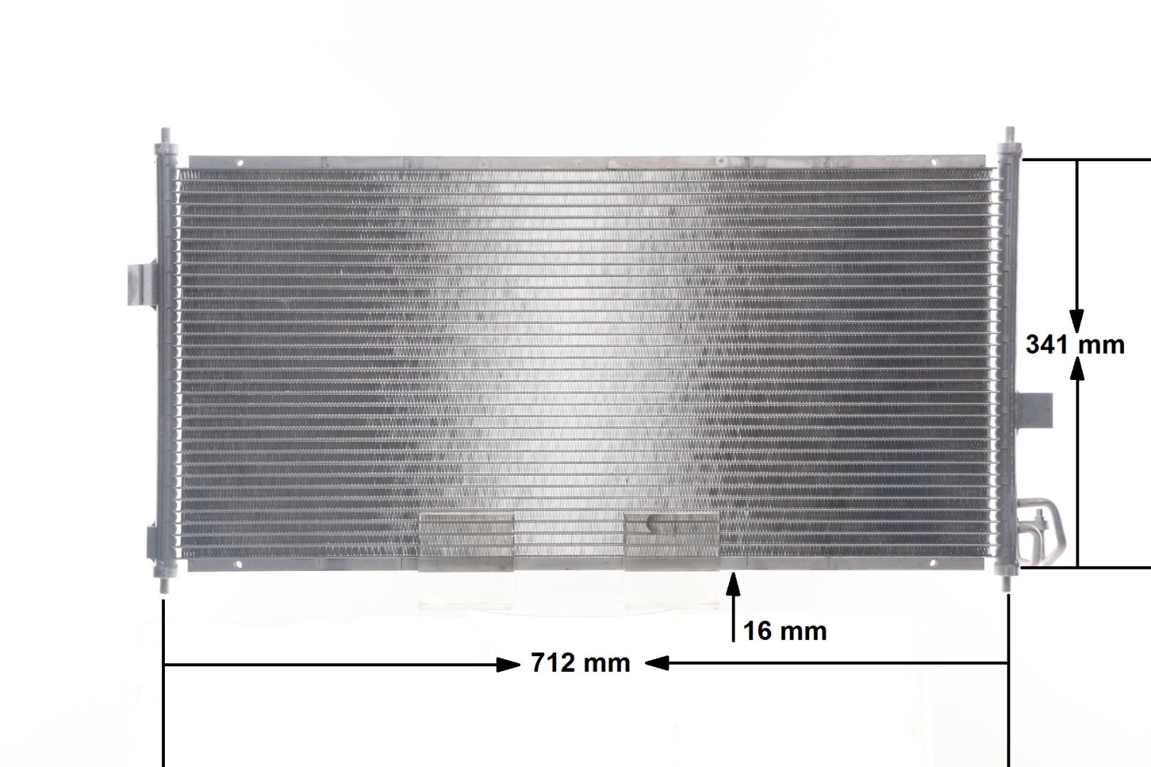 Köp Kondensor, klimatanläggning av MAHLE ORIGINAL AC 674 000S till det låga priset 1073,15 kr