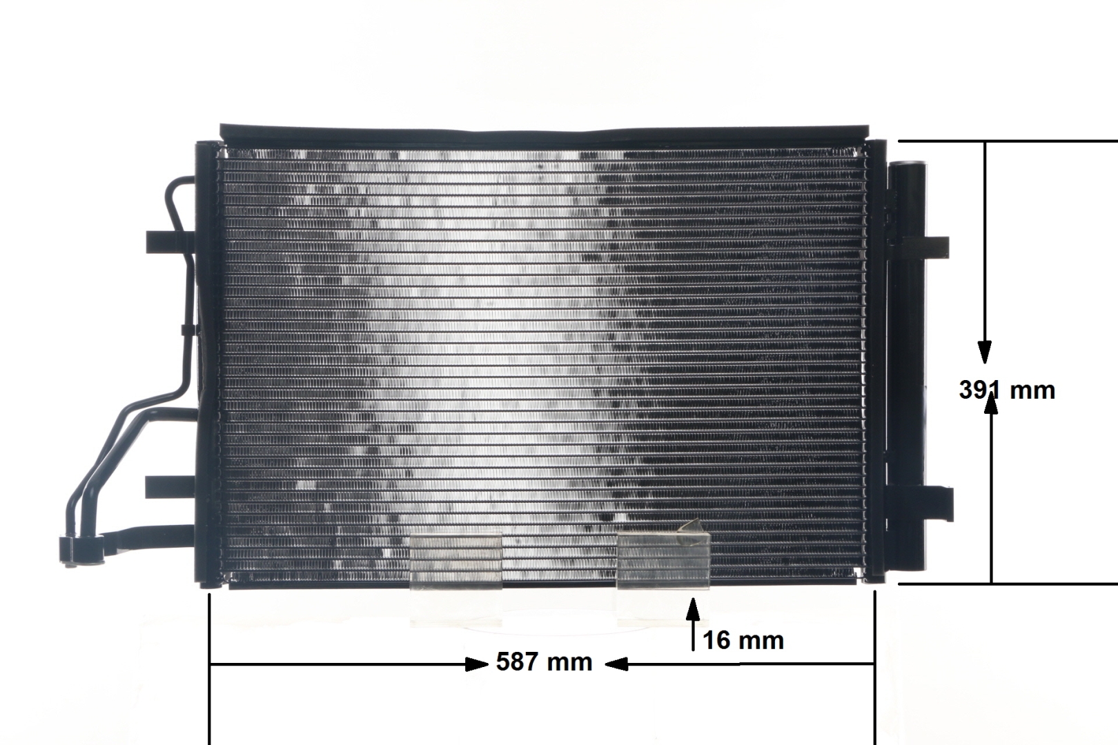 Köp Kondensor, klimatanläggning av MAHLE ORIGINAL AC 697 000S till det låga priset 1521,18 kr