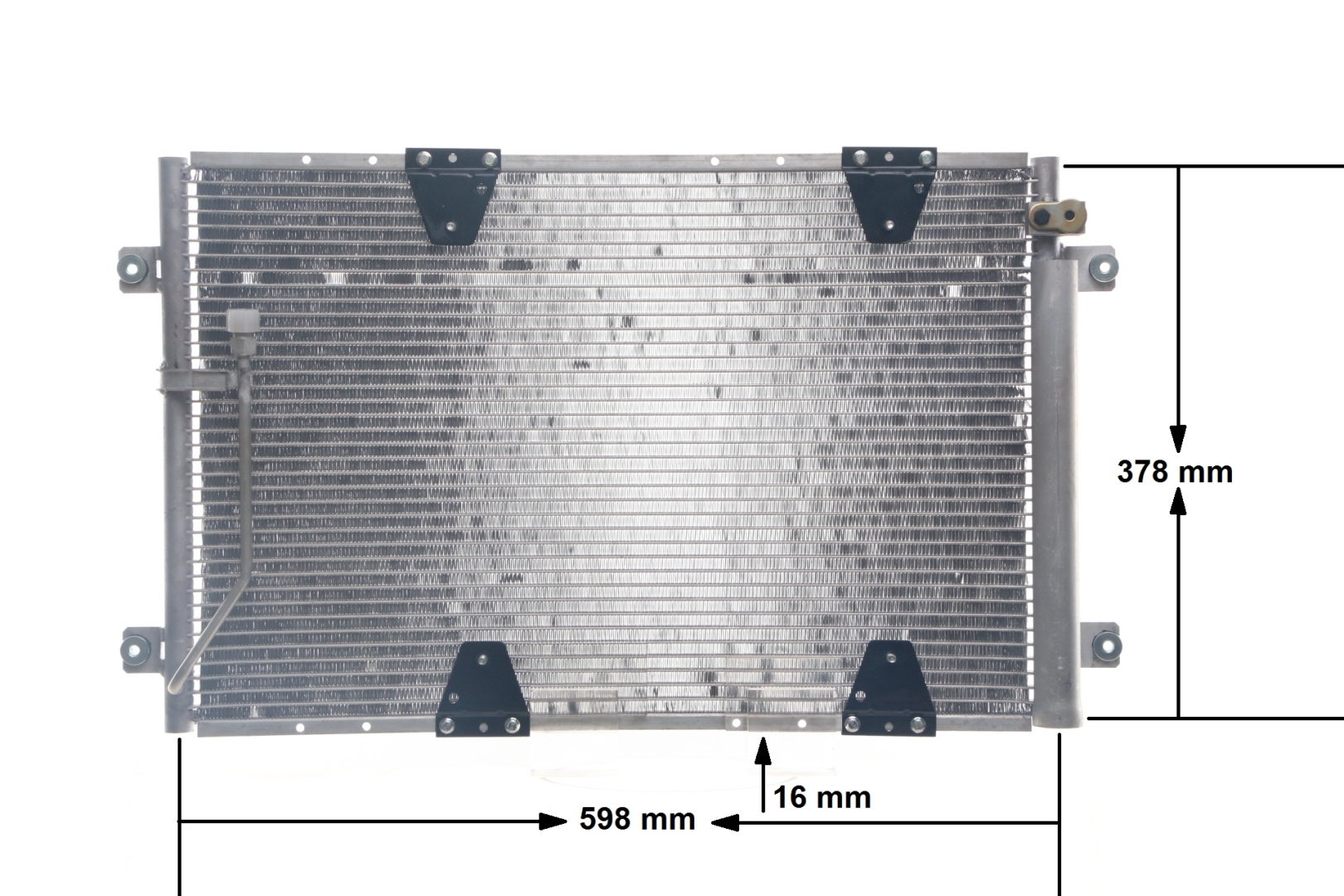 Köp Kondensor, klimatanläggning av MAHLE ORIGINAL AC 713 000S till det låga priset 1613,94 kr