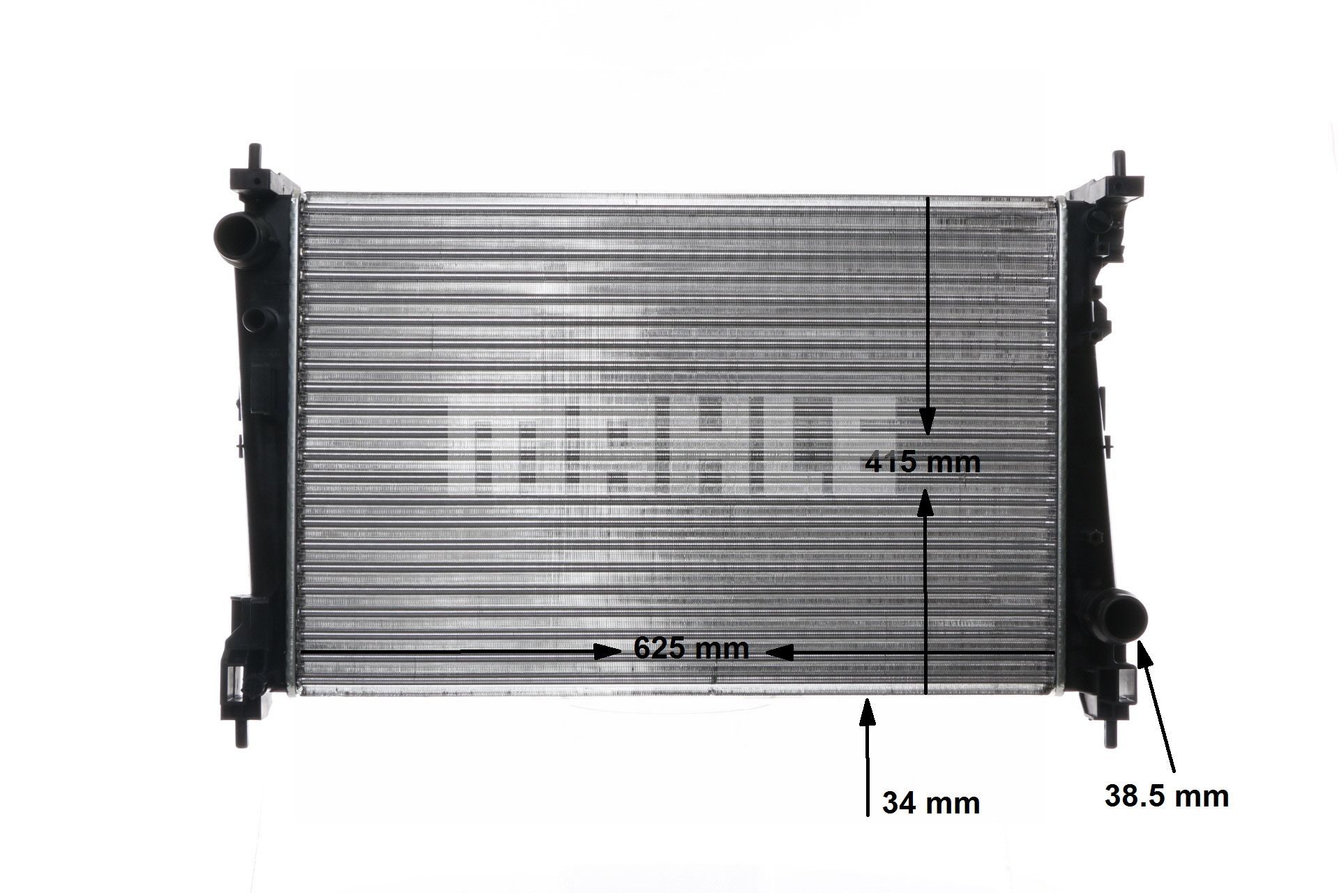 Osta Jäähdytin, moottorin jäähdytys MAHLE ORIGINAL:llä CR 1112 000S edullisesti hintaan 149,36 €