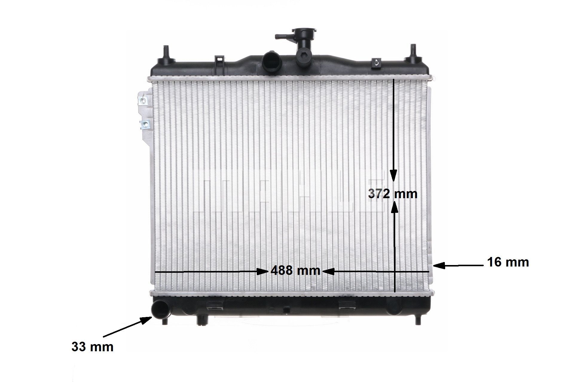 Achetez des Radiateur du moteur MAHLE ORIGINAL CR 1277 000S à prix pour 115,85 €