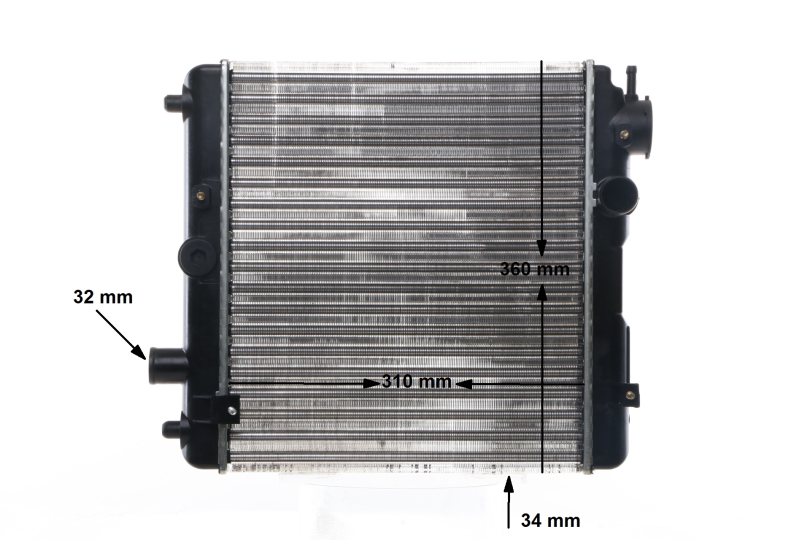 Achetez des Radiateur du moteur MAHLE ORIGINAL CR 145 000S à prix pour 205,26 €