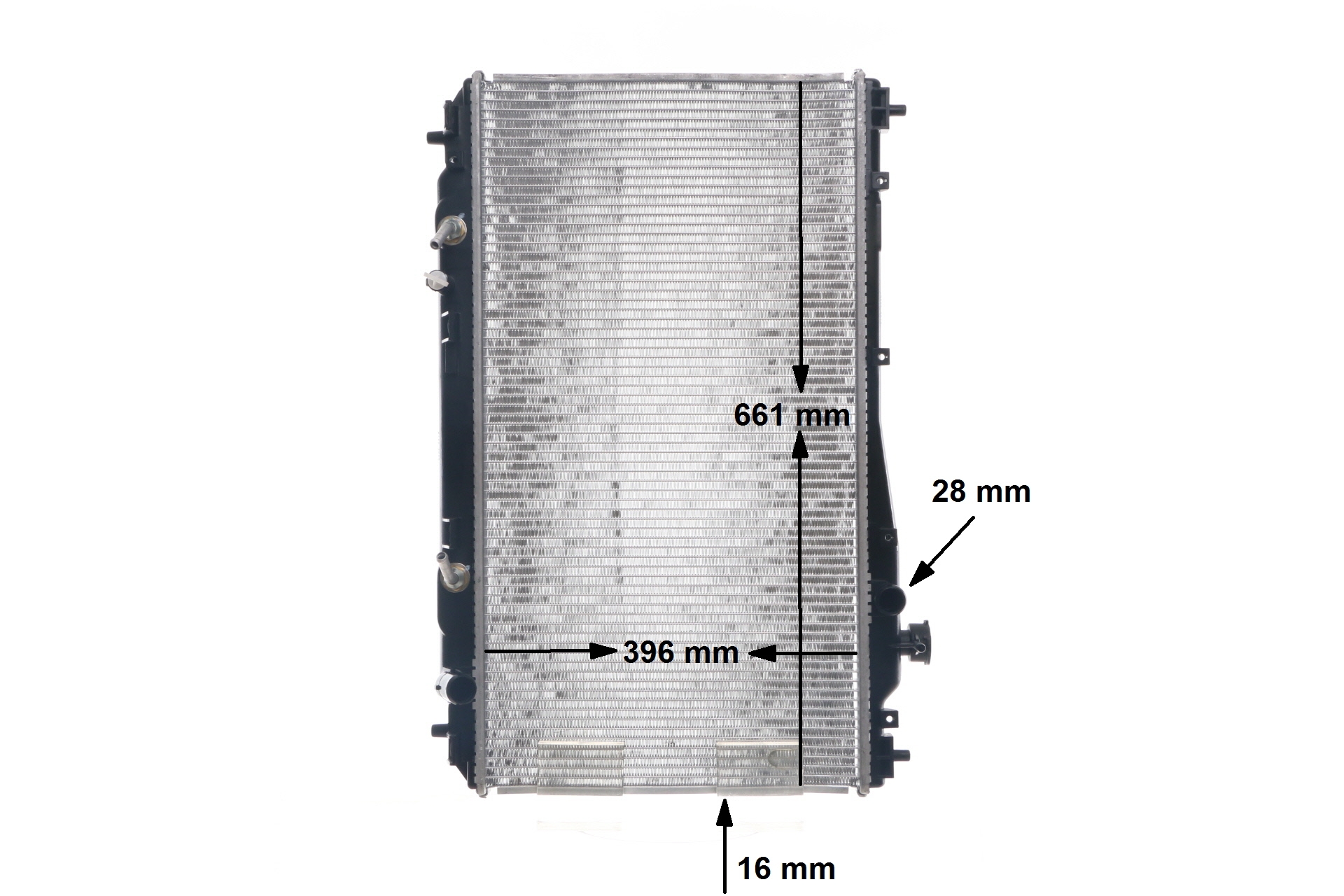 Achetez des Radiateur du moteur MAHLE ORIGINAL CR 1458 000S à prix pour 82,30 €