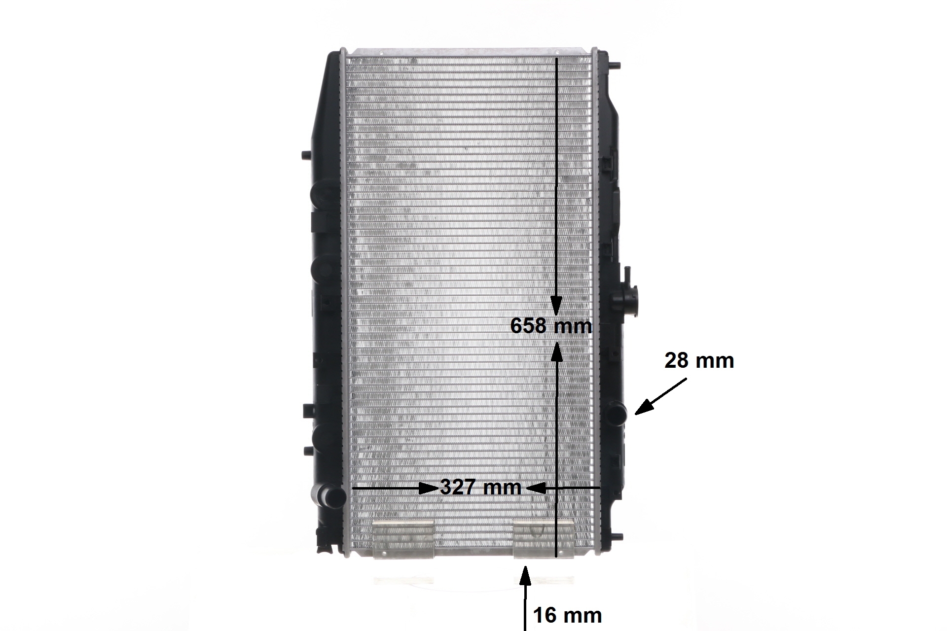 Achetez des Radiateur du moteur MAHLE ORIGINAL CR 158 000S à prix pour 90,24 €