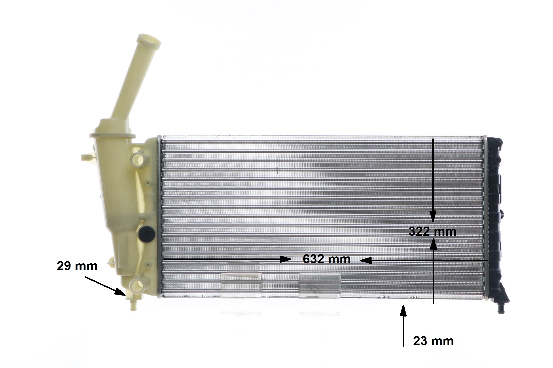 Achetez des Radiateur du moteur MAHLE ORIGINAL CR 2008 000S à prix pour 35,91 €