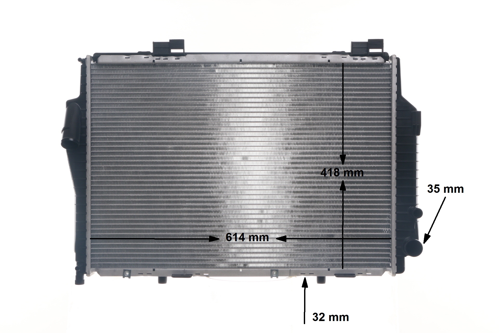 Osta Jäähdytin, moottorin jäähdytys MAHLE ORIGINAL:llä CR 307 000S edullisesti hintaan 260,51 €