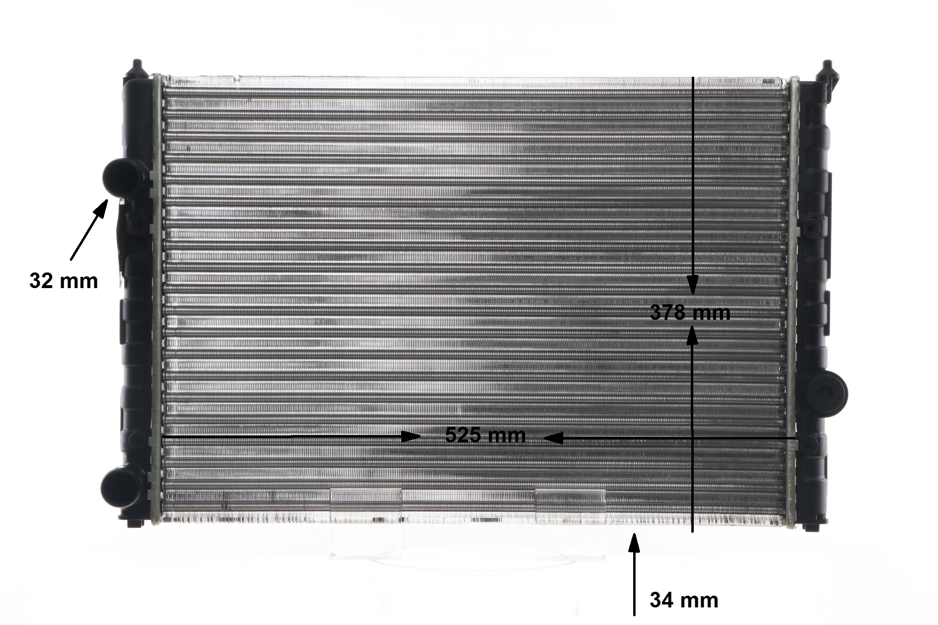 Kjøp Radiator, motorkjøling av MAHLE ORIGINAL CR 507 000S til den lave prisen 915,74 NOK