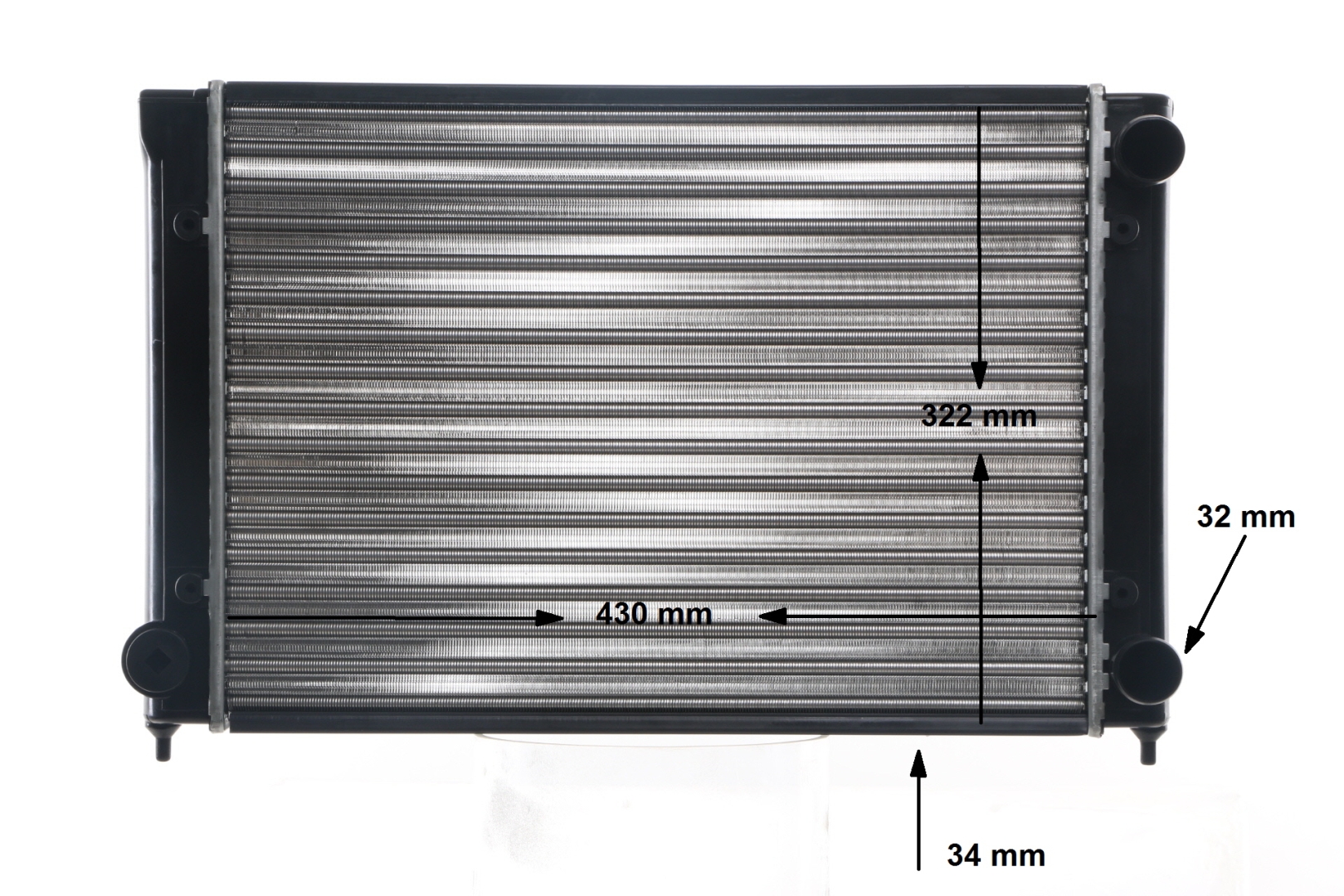 Kjøp Radiator, motorkjøling av MAHLE ORIGINAL CR 516 000S til den lave prisen 490,23 NOK